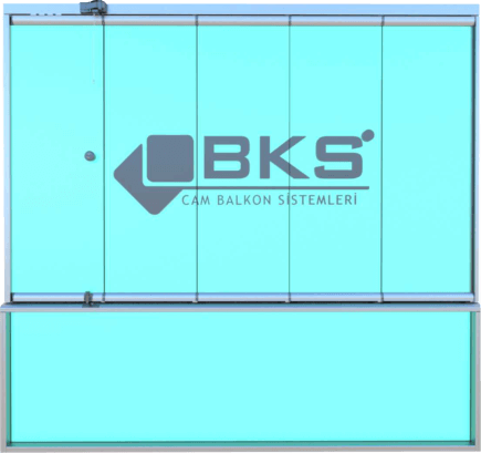 Kılavuzsuz Küpeşteli Cam Balkon - Cansa Yapı Cam Sistemleri